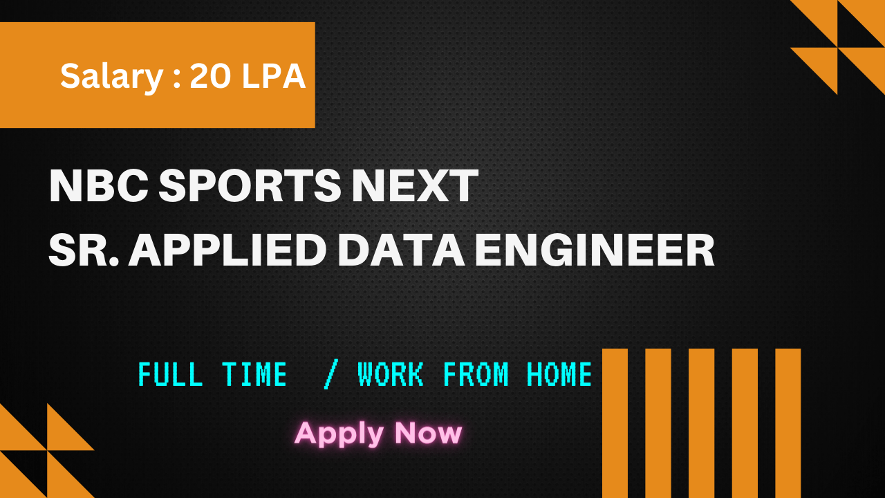 Sr. Applied Data Engineer